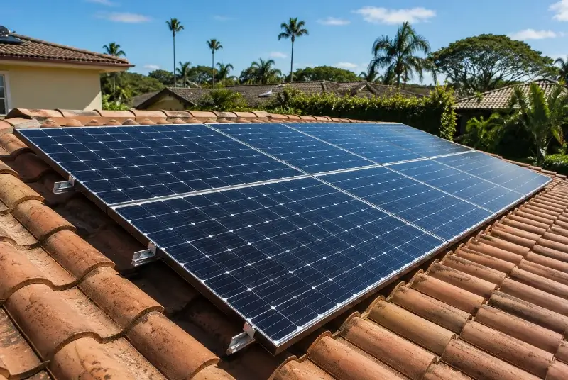 Installation de panneaux solaires à Ferran